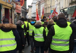 Une marche des gilets jaunes samedi après-midi à Boulogne sur mer.