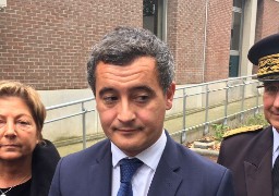 Gérald Darmanin en déplacement à Boulogne