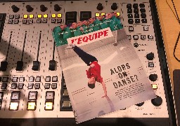 Breakdance : Martin Lejeune en Une de L'Equipe Magazine