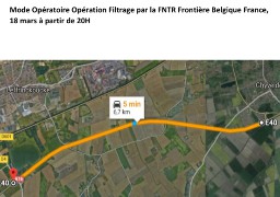 Les transporteurs testent un autre mode de stockage des poids lourds sur l’A16