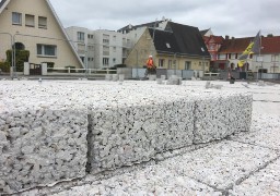 A Wimereux, des pavés en Coquilles Saint-Jacques pour la place Foch !