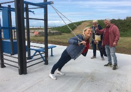 On peut faire du cross-training au parc de la Falaise au Portel !