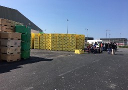 Grève à l'usine de lavage des caisses à poisson à Boulogne sur mer !