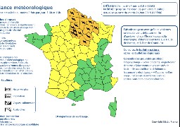 Les Hauts-de-France placés en vigilance ORANGE aux orages