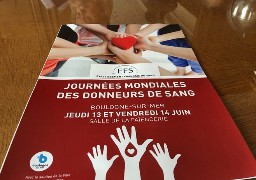 La journée mondiale des donneurs de sang va durer 2 jours à Boulogne