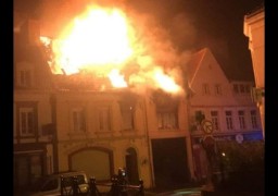 Important incendie cette nuit à Marquise