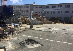 Encore un an de travaux au lycée privé Saint-Joseph à Saint-Martin Boulogne.