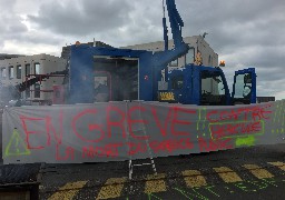 Mobilisation des agents d’EDF à Saint-Martin-Boulogne et Gravelines contre le projet Hercule