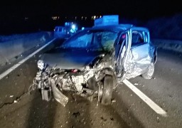 A Wimille, sur l'A16, un accident entre trois voitures fait un blessé léger.