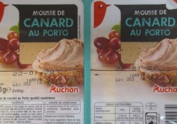 Auchan: de la mousse de canard et des produits à base de foie gras rappelés à cause de la présence de Listeria