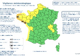 Vigilance jaune au vent dans le Nord, le Pas-de-Calais et la Somme