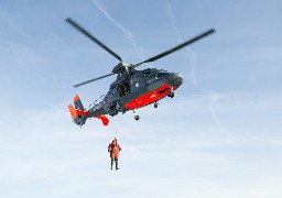 Un marin blessé, hélitreuillé, au large de Boulogne