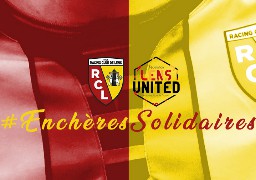 Le RC Lens met des maillots aux enchères pour aider le personnel soignant ! 