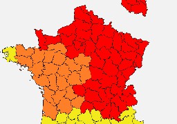 Le risque d'allergie aux pollens est trés élevé dans la région