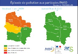 La pollution aux particules persiste dans le Nord et le Pas-de-Calais