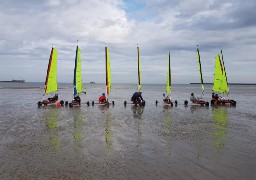  A Boulogne sur mer, le Char à voile club repart à l’assaut de la plage samedi !