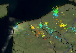 Des orages ont touché tout le littoral ce mercredi.