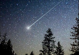 Ne manquez pas la pluie d'étoiles filantes mercredi soir 