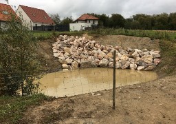 A Hesdigneul les Boulogne, des bassins de rétention ont été recreusés.