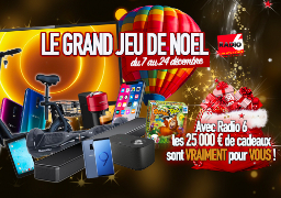 Le Grand Jeu de Noël est de retour sur RADIO 6 