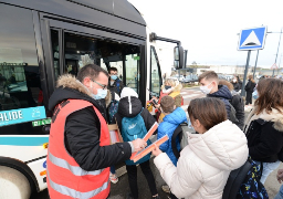 A Boulogne sur mer, les collégiens incités à porter un brassard réfléchissant.