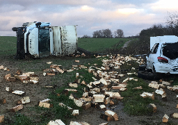 Spectaculaire collision sur l'A16 dans le boulonnais mais pas de blessé