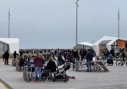 Soleil et températures quasi printanières ont attiré les foules sur le littoral