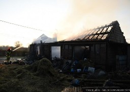 Selles : une maison ravagée par les flammes