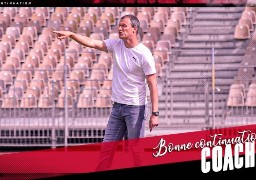 Football : L'entraineur de l'USBCO Laurent Guyot quitte le club ce samedi soir.