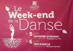 C'est le week-end de la danse à Boulogne.