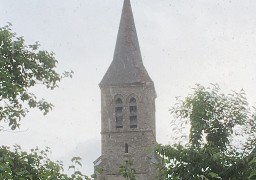 La foudre est tombée ce matin sur le clocher de l’Eglise d’Hubersent