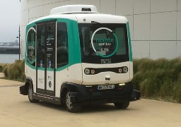 La navette autonome Morinéa en test à Boulogne jusque fin août !