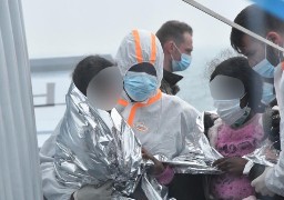 111 migrants dont 26 enfants secourus en mer vendredi.