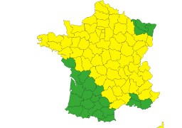 Le Nord, le Pas-de-Calais et la Somme en alerte jaune aux orages