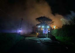 Leubringhen : un hangar agricole détruit par un incendie