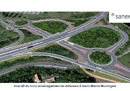 Echangeur A16/RN42 : une circulation presque normale sous le pont à l'été 2022. 