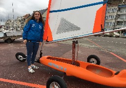 Char à voile : la boulonnaise Manon Murroni médaillée de bronze aux championnats de France juniors.