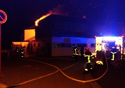 Wimereux : un incendie à l'extérieur du centre de voile. 