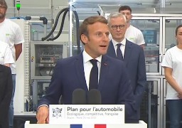 Emmanuel Macron dans le Pas de Calais et le Nord mercredi.