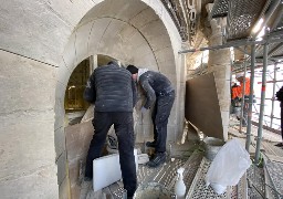 A Boulogne, le chantier de la basilique Notre-Dame avance bien