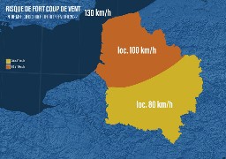 Météo : fort coup de vent attendu mercredi et jeudi et tempête vendredi