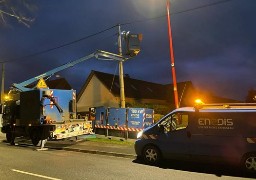 16 000 clients toujours privés d’électricité aprés le passage des tempêtes Eunice et Franklin