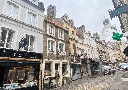 Une cheminée menace de tomber à Boulogne sur mer.