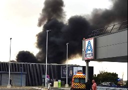 Début d'incendie au magasin Gamm Vert de Wimereux