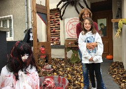 A Wimille, la famille Gérard a décoré sa maison pour Halloween.