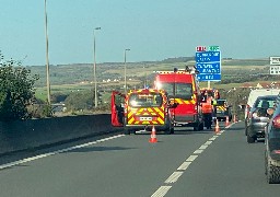 A16: il fait un malaise au volant, et s'immobilise sur la voie de gauche