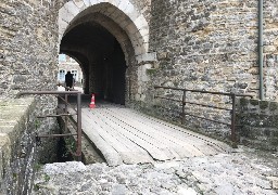 Installé depuis 1990, le pont levis du château comtal à Boulogne sur mer doit être rénové ! 