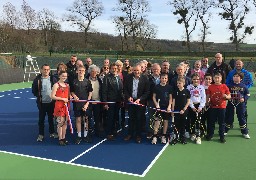 A Samer, deux nouveaux de terrains de tennis extérieurs ont été inaugurés au stade Jean Basilien.  