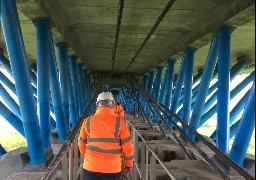 Sur l'A16, le viaduc d'Echinghen remis à neuf après 5 ans de travaux. 