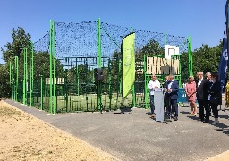 A Wimereux, la forêt des enfants a été réaménagée.